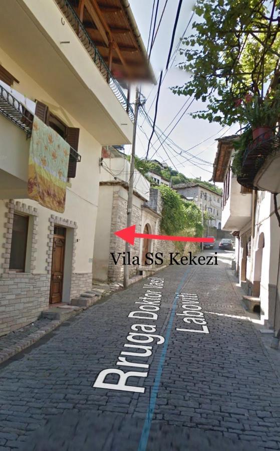 Vila Ss Kekezi Vila Gjirokastër Exterior foto
